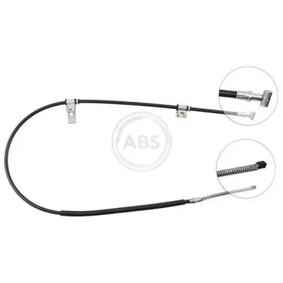 Cable de accionamiento, freno de estacionamiento A.B.S. K18898 Ordenar Ahora Mismo